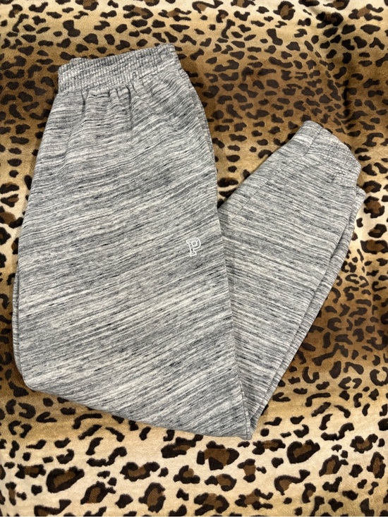PINK Victoria's Secret Pants - PINK Victoria's Secret Heather Gray Jogger Sweatpants